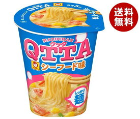 東洋水産 MARUCHAN QTTA(マルチャン クッタ) シーフード味 75g×12個入｜ 送料無料 インスタント カップ麺 ラーメン シーフード