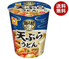 東洋水産 麺之助 天ぷらうどん 60g×12個入｜ 送料無料 うどん カップ麺 インスタント麺 即席めん