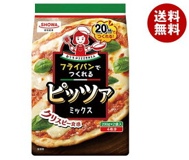 昭和産業 (SHOWA) フライパンでつくれるピッツァミックス 400g(200g×2袋)×6袋入×(2ケース)｜ 送料無料 ミックス粉 ピザ 粉 生地ミックス