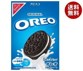 モンデリーズ・ジャパン オレオ バニラクリーム 97g(5枚×2パック)×12箱入｜ 送料無料 お菓子 クッキー OREO