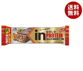 森永製菓 inバー プロテインGOLD オレンジ＆2種のナッツ 12本入×(2ケース)｜ 送料無料 オレンジ 高タンパク 栄養 ナッツバー