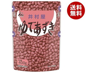 井村屋 ゆであずき 400gパウチ×10袋入×(2ケース)｜ 送料無料 ゆで小豆 小豆 スイーツ つぶあん お菓子