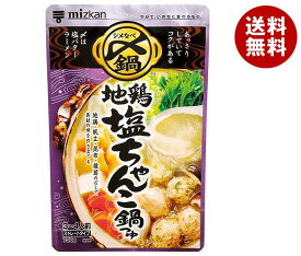 ミツカン 〆まで美味しい 地鶏塩ちゃんこ鍋つゆストレート 750g×12袋入｜ 送料無料 鍋 〆 なべ 地鶏 塩ちゃんこ 塩 鶏 とり トリ