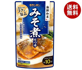 モランボン 海鮮和菜 みそ煮用つゆ 300g×10袋入｜ 送料無料 調味料 料理の素 みそ煮用つゆ