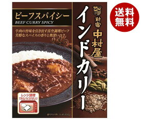 中村屋 新宿中村屋 インドカリー ビーフスパイシー 200g×5箱入｜ 送料無料 カレールー レトルトカレー レンジ調理