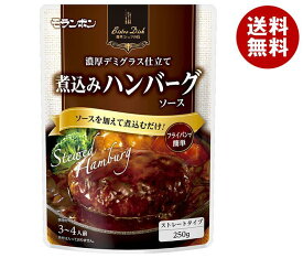 モランボン BistroDish 煮込みハンバーグソース 250g×10袋入×(2ケース)｜ 送料無料 調味料 ソース