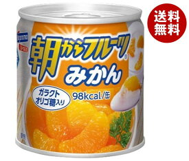 はごろもフーズ 朝からフルーツ みかん 190g缶×24個入×(2ケース)｜ 送料無料 缶詰 フルーツ 果物 ミカン