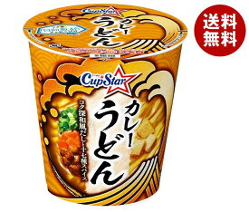 サンヨー食品 サッポロ一番 カップスター カレーうどん 80g×12個入｜ 送料無料 カップめん インスタント食品 即席麺