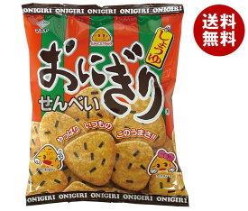 マスヤ おにぎりせんべい 92g×12袋入｜ 送料無料 お菓子 おつまみ・せんべい 袋 米菓 醤油 しょうゆ