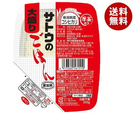 サトウ食品 サトウのごはん 新潟県産コシヒカリ 大盛り 300g×24(6×4)個入｜ 送料無料 レトルト サトウの ご飯 米 新潟県産