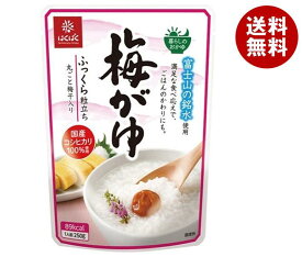 はくばく 暮らしのおかゆ 梅がゆ 250g×24(8×3)袋入｜ 送料無料 一般食品 お粥 おかゆ うめおかゆ