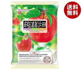 マンナンライフ 蒟蒻畑 りんご味 25g×12個×12袋入｜ 送料無料 こんにゃくゼリー リンゴ りんご 林檎 お菓子