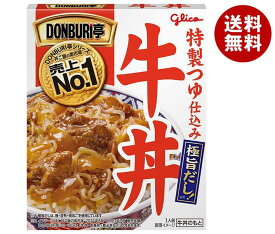 江崎グリコ DONBURI亭 牛丼 160g×10個入｜ 送料無料 一般食品 レトルト食品 丼 どんぶり