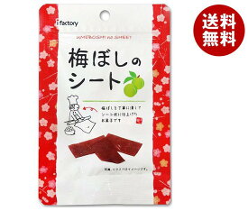 稲葉ピーナツ アイファクトリー 梅ぼしのシート 14g×6袋入×(2ケース)｜ 送料無料 梅 うめ 梅干し 梅干 お菓子 菓子 おかし
