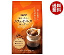UCC おいしいカフェインレスコーヒー 160g袋×24(6×4)袋入｜ 送料無料 嗜好品 コーヒー 珈琲 レギュラーコーヒー