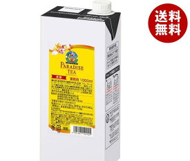 UCC パラダイスティー 無糖 1000ml紙パック×12本入×(2ケース)｜ 送料無料 紅茶 無糖 カロリーゼロ