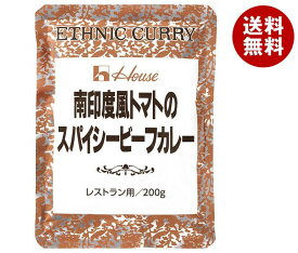 ハウス食品 南印度風トマトのスパイシービーフカレー 200g×30袋入×(2ケース)｜ 送料無料 カレー インドカレー レトルト