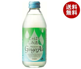 JAわかやま じゃばらしみ透る ジンジャーエール 250ml瓶×24本入｜ 送料無料 炭酸 スパークリング ソーダ 生姜 ビタミン