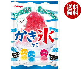 カバヤ かき氷グミ 55g×10袋入｜ 送料無料 お菓子 グミ 袋 かき氷