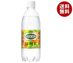 アサヒ飲料 ウィルキンソン タンサン ウメ 500mlペットボトル×24本入｜ 送料無料 強炭酸 炭酸水 ハイボール ソーダ カクテル 割材 梅 うめ