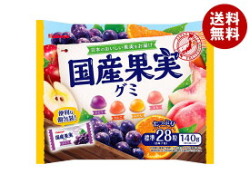 カバヤ 国産果実グミ 140g×10袋入×(2ケース)｜ 送料無料 お菓子 グミ 袋 個包装 国内産果汁