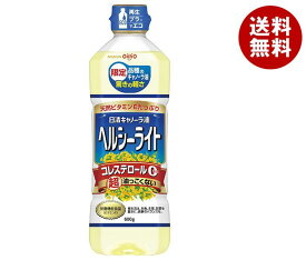 日清オイリオ 日清キャノーラ油 ヘルシーライト 600gペットボトル×10本入｜ 送料無料 なたね油 調味料 食用油 コレステロール0