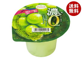 たらみ 濃い0kcal マスカットゼリー 195g×24(6×4)個入｜ 送料無料 お菓子 ゼリー おやつ ダイエット カロリーオフ