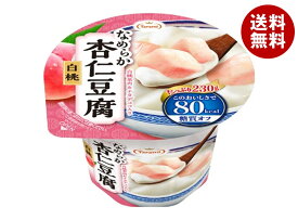 たらみ Tarami なめらか杏仁豆腐 白桃 80kcal 230g×24(6×4)個入×(2ケース)｜ 送料無料 ゼリー フルーツ お菓子 おやつ 桃 杏仁