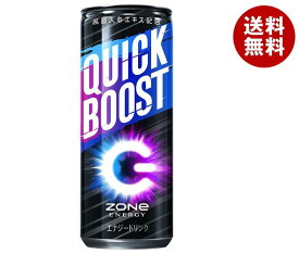 [ポイント5倍！4/17(水)9時59分まで全品対象エントリー&購入]サントリー ZONe(ゾーン) QUICKBOOST(クイックブースト) Ver.2.0.0 240ml缶×30本入｜ 送料無料 エナジードリンク 炭酸飲料 缶