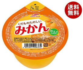 [ポイント5倍！6/11(火)1時59分まで全品対象エントリー&購入]マルハニチロ くだものたのしい みかん 180g×24(6×4)個入×(2ケース)｜ 送料無料 みかんゼリー ゼリー みかん ミカン