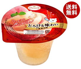 たらみ とろける味わい ご褒美白桃 200g×24(6×4)個入｜ 送料無料 ゼリー もも 桃 フルーツ お菓子 おやつ