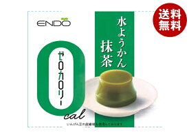 遠藤製餡 ゼロカロリー 水ようかん 抹茶 90g×24個入｜ 送料無料 和菓子 水羊羹 餡子 カロリーゼロ