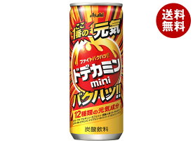 アサヒ飲料 ドデカミンmini 250ml缶×30本入｜ 送料無料 エナジードリンク 炭酸 栄養