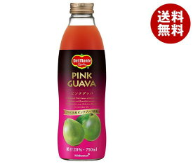 デルモンテ ピンクグァバ 750ml瓶×6本入×(2ケース)｜ 送料無料 フルーツ ジュース グァバ