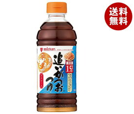 ミツカン 追いがつお つゆストレート 500mlペットボトル×12本入｜ 送料無料 調味料 だし つゆ かつおだし 出汁