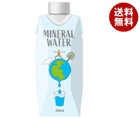 【賞味期限2024.05.15かそれ以降】サクラ食品工業 サクラミネラルウォーター 330ml紙パック×18本入×(2ケース)｜ 送料無料 ミネラルウォーター 水 紙パック ウォーター