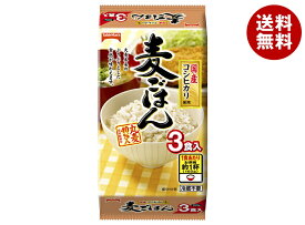 テーブルマーク 麦ごはん 国産コシヒカリ使用 3食 (160g×3個)×8個入×(2ケース)｜ 送料無料 パックごはん レトルトご飯 ごはん