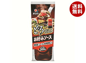 オリバーソース どろ仕込みお好みソース 300g×12本入×(2ケース)| 送料無料 お好み焼き ソース 調味料 どろソース