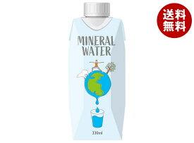 サクラ食品工業 サクラミネラルウォーター 330ml紙パック×18本入×(2ケース)｜ 送料無料 ミネラルウォーター 水 紙パック ウォーター