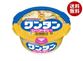 東洋水産 マルちゃん ワンタン シーフード味 35g×12個入｜ 送料無料 インスタント食品 スープ 即席 カップ