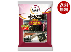 大森屋 大森印 12切5枚6束×10個入｜ 送料無料 乾物 海苔 味付のり 使いきりタイプ サクッと仕上