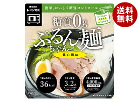 オーミケンシ 糖質0g ぷるんちゃん麺 鶏白湯味 200g×12袋入×(2ケース)｜ 送料無料 レトルト 即席 ダイエット食品 白湯