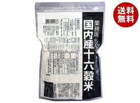 [ポイント5倍！3/26(木)1時59分まで全品対象エントリー&購入]種商 国内産十六穀米 業務用 500g×6袋入｜ 送料無料 一般食品 雑穀 袋 食物繊維 雑穀米 もち麦 国産