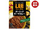 江崎グリコ LEE ガーリックキーマカレー 辛さ×12倍 150g×10袋入｜ 送料無料 キーマ カレー レトルト パウチ