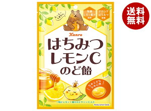 カンロ はちみつレモンCのど飴 75g×6袋入| 送料無料 お菓子 あめ キャンディー のど飴 ハチミツ れもん