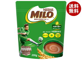 [ポイント5倍！2/10(火)1時59分まで全品対象エントリー&購入]ネスレ日本 ネスレ ミロ オリジナル 200g袋×12袋入｜ 送料無料 栄養機能食品 ミロ カルシウム 鉄分 ビタミン
