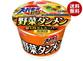エースコック スーパーカップ1.5倍 野菜タンメン 107g×12個入｜ 送料無料 インスタント食品 即席 カップめん 野菜