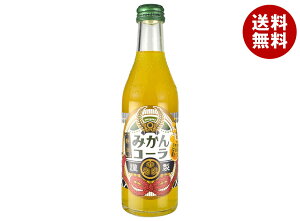 木村飲料 静岡みかんコーラ 240ml瓶×20本入×(2ケース)| 送料無料 炭酸飲料 コーラ 瓶 果実 ミカン果汁
