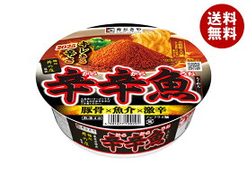 寿がきや 麺処井の庄監修 辛辛魚らーめん 136g×12個入｜ 送料無料 ラーメン カップ麺 インスタント 辛辛魚らーめん