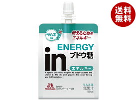 森永製菓 inゼリー エネルギー ブドウ糖 180gパウチ×36本入｜ 送料無料 ゼリー ゼリー飲料 ぶどう糖 ラムネ